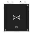 2N IP Verso Single Module Black Surface Installation Frame (view 2)