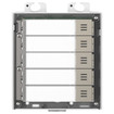 2N IP Verso 5 Button Nameplate with Name Tag - 01258-001