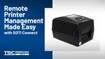 TSC T1-36-SOTI-COC-DHS wireless label printer connectivity ports and specifications