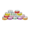 Zebra 10012712-2 ZBAND FUN Wristband Labels 350/Roll Yellow