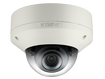 Hanwha SNV-7084 3MP vandal-resistant network dome camera for surveillance security