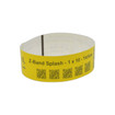 Zebra 10012717-2K ZBAND SPLASH Wristband Roll Yellow