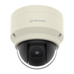 Hanwha XNP-6120H pan-tilt-zoom security camera mounted on exterior wall