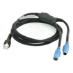 Zebra CBA-K63-S07PAR 7ft PS/2 Cable - Image 2