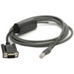 Zebra CBA-R10-S07ZBR RS232 Serial Cable 7ft