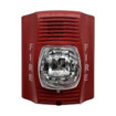 System Sensor P4RK-R Wall-Mount Horn Strobe Red 4-Wire Device Only (view 2)