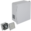 STI EF181610-O3 NEMA 3R Fiberglass Filter Fan Enclosure Opaque