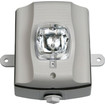 System Sensor SWHK-P strobe unit mounting bracket and hardware installation detail