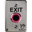 STI NT-SS101-FR NoTouch Stainless Steel Switch Single-Gang EXIT