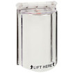 STI Bopper Stopper® with Spring Loaded Hinge - Clear, Spanish Wording