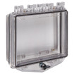 STI STI-7511F-OW Polycarbonate Enclosure Strike Lock White Back Box