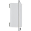 STI Type 4X Protective Cabinet with Backplate and Thumb Lock - White STI-7521-OW
