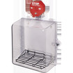 STI MED Protective Cabinet - Polycarbonate with Wire Rack, Siren Al...