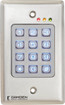 Camden Outdoor vandal resistant metal backlit keypad - CM-120TX