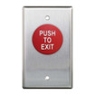 Camden Single gang N/O and N/C contacts Red button - CM-420RPTE