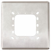 Camden CM-660 6-1/2" dress plate cover for double gang or 4" square flush mount