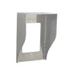 Camden Stainless Steel Single Gang Rain Hood. - CM-RH-SG