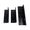 Camden L \& Z Bracket for 1,200 lb. Magnetic Lock, All-Black Finish