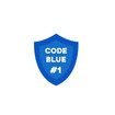 Code Blue Logo Code Blue Diamond Large - 40314