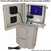 Code Blue 41089 Curb Mount GBK NEMA Enclosure