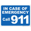 Code Blue 42501 Emergency Graphic Signage 30"