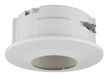 SHD-3000F1 Hanwha ceiling dome camera installation detail and mounting hardware