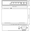 Geovision 140-POE0410-E00 4-Port PoE+ Network Switch