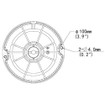Geovision 84-TDR4700-0F10 4MP Mini Dome IP Camera