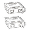 Geovision GV-POC0100 140-POC-0100 PoE Cable