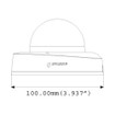 Geovision 84-TFD4700-0010 4MP Mini Fixed IP Dome