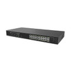 Hanwha EN-SW18M-001 Wisenet SKY Switch SW18M (16 Port Managed Poe+, With 2XGIG Uplink)