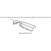 Pelco KF-SCREW NDAA Compliant Klick Fast Screw-on Dock