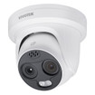 Vivotek S-Series Bi-Spectrum Thermal IP Turret - TT9333-E(3.5MM)