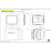 ELO Touch 1937L 1939L Front-Mount Bezel Kit - E163604