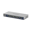 NETGEAR 8PT Gig Um 1P 10G/Multi-Gig Uplink - GS108MX-100NAS - view 3