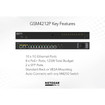 NETGEAR M4250-10G2F-POE+ Managed Switch - GSM4212P-100NAS