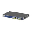NETGEAR 28-PORT POE GIGABIT/10G Stackable - GS728TXP-300NAS - view 3