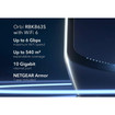 NETGEAR Orbi AX6000 TB 1ROUT+2SATEL Bndl - RBK863S-100NAS
