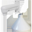 i-PRO PWM850 Pantone Gray Pendant Shroud & Wall Bracket (view 2)