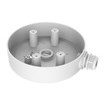 Hikvision CB155 white junction box for security camera installation and wiring management