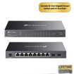 TP-Link SG2210P Omada 8-Port Gigabit Smart PoE+ Switch - Image 2