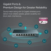 TP-Link TL-SG108S 8-Port Gigabit Desktop Switch