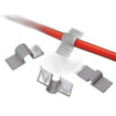 Panduit A2C25-A-C8 0.25" Adhesive Wire Clip 100-Pack