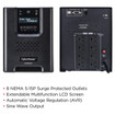CyberPower PR1000LCD 1000VA Sine Wave UPS with LCD