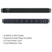 CyberPower PDU15B8R 8-Outlet 1U Rackmount PDU