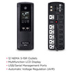 CyberPower BRG1500AVRLCD2 1500VA LCD Mini-Tower UPS