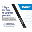 Panduit UPPBU20 Cat 6 20ft Plenum Patch Cable