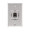 Panduit KWPK6 Cat 6 Stainless Steel Keystone Wall Plate