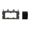 Panduit CHI2MWG-X 2-Port Modular Insert - Walker Gray