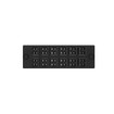 Panduit FAP12WABLBLDLCZ 12-Port LC OM4 Fiber Adapter Panel